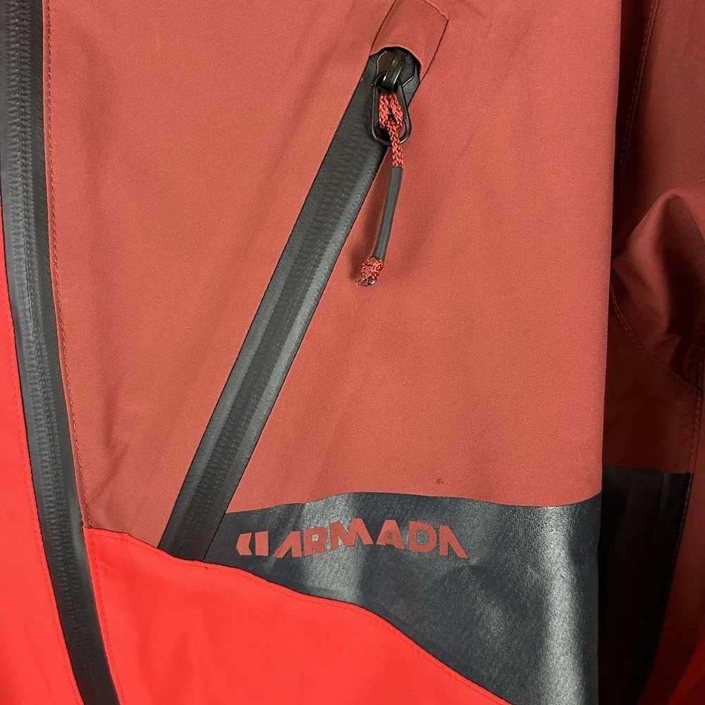Armada Vector Series Gore-Tex Snow Jacket‎ Size Medium Recco Technology Red